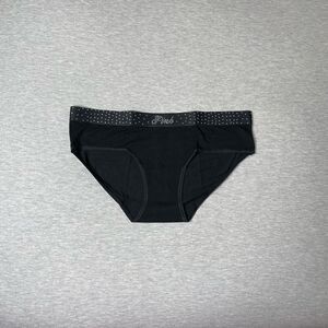 Victoria's Secret PINK Bling Diamante Logo Cotton Hiphugger Panty